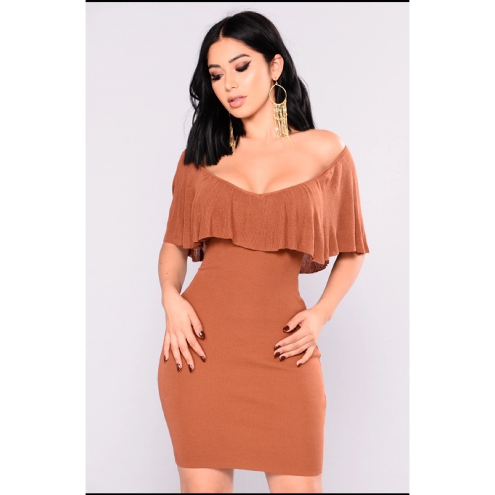NWT Fashion Nova Off Shoulder Dress